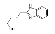 Ethanol, 2-(1H-benzimidazol-2-ylmethoxy)- (9CI) structure