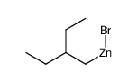 bromozinc(1+),3-methanidylpentane Structure