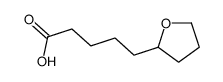 5-(oxolan-2-yl)pentanoic acid结构式