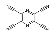 吡嗪-2,3,5,6-四甲腈结构式