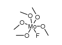 pentamethoxymolybdenum(VI) fluoride结构式