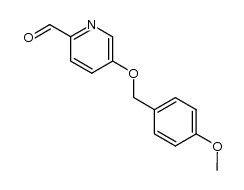 5-[(4-methoxybenzyl)oxy]-2-pyridinecarbaldehyde结构式