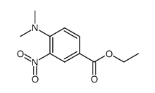4-dimethylamino-3-nitro-benzoic acid ethyl ester结构式