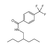 N-(2-propylpentyl)-4-(trifluoromethyl)benzamide Structure