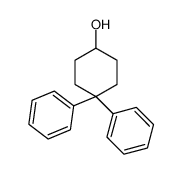 4,4-Diphenylcyclohexanol Structure