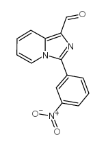 3-(3-Nitro-phenyl)-imidazo[1,5-a]pyridine-1-carbaldehyde Structure