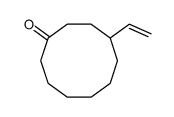 4-ethenylcyclodecan-1-one结构式