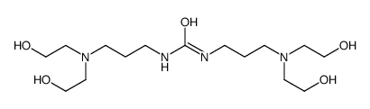 1,3-bis[3-[bis(2-hydroxyethyl)amino]propyl]urea结构式