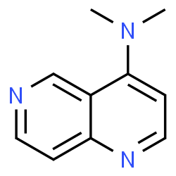 1,6-Naphthyridine,4-(dimethylamino)-(7CI,8CI) structure