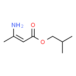3-AMINO-2-BUTENOICACIDISOBUTYLESTER结构式