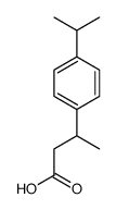 3-(4-propan-2-ylphenyl)butanoic acid结构式