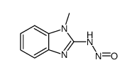 1H-Benzimidazol-2-amine,1-methyl-N-nitroso-(9CI) structure