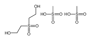 2-(2-hydroxyethylsulfonyl)ethanol,methanesulfonic acid结构式