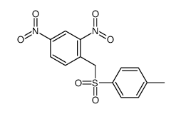 1-[(4-methylphenyl)sulfonylmethyl]-2,4-dinitrobenzene Structure