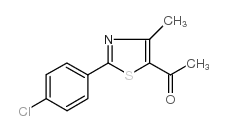 1-[2-(4-Chlorophenyl)-4-methyl-1,3-thiazol-5-yl]-1-ethanone picture