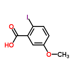 2-Iodo-5-methoxybenzoic acid structure