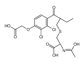 Ethacrynic Acid Mercapturate Structure
