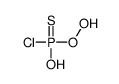 chloro-hydroperoxy-hydroxy-sulfanylidene-λ5-phosphane Structure