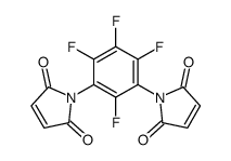 1-[3-(2,5-dioxopyrrol-1-yl)-2,4,5,6-tetrafluorophenyl]pyrrole-2,5-dione Structure