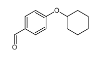 4-cyclohexyloxybenzaldehyde结构式