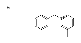 1-benzyl-3-methylpyridin-1-ium,bromide Structure