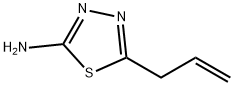 1,3,4-Thiadiazol-2-amine,5-(2-propenyl)- (9CI)结构式