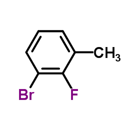 3-Bromo-2-fluorotoluene structure