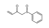 1-Phenylsulfinyl-3-buten-2-on结构式