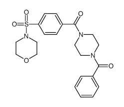Piperazine, 1-benzoyl-4-[4-(4-morpholinylsulfonyl)benzoyl]- (9CI)结构式