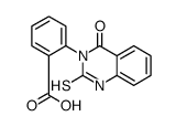 2-(4-oxo-2-sulfanylidene-1H-quinazolin-3-yl)benzoic acid结构式
