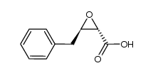 (2S,3R)-3-benzyl-2-oxiranecarboxylic acid结构式