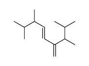 2,3,7,8-tetramethyl-6-methylidenenon-4-ene结构式