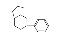 (trans-4-Propylcyclohexyl)benzene Structure