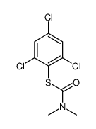 S-(2,4,6-trichlorophenyl) N,N-dimethylcarbamothioate结构式