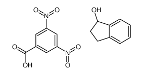 2,3-dihydro-1H-inden-1-ol,3,5-dinitrobenzoic acid结构式