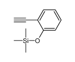 (2-ethynylphenoxy)-trimethylsilane Structure