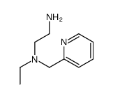 N'-ethyl-N'-(pyridin-2-ylmethyl)ethane-1,2-diamine结构式