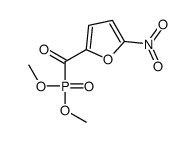 dimethoxyphosphoryl-(5-nitrofuran-2-yl)methanone结构式