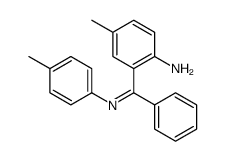 4-methyl-2-[N-(4-methylphenyl)-C-phenylcarbonimidoyl]aniline结构式