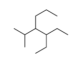 3-ethyl-4-propan-2-ylheptane Structure