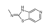 N-methyl-[1,3]thiazolo[4,5-c]pyridin-2-amine结构式