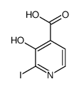 3-hydroxy-2-iodopyridine-4-carboxylic acid Structure