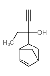 3-(6-bicyclo[2.2.1]hept-2-enyl)pent-1-yn-3-ol结构式