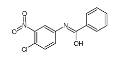 N-(4-chloro-3-nitrophenyl)benzamide结构式