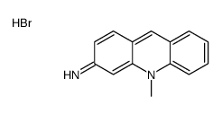 10-methylacridin-10-ium-3-amine,bromide Structure