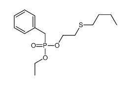 [2-butylsulfanylethoxy(ethoxy)phosphoryl]methylbenzene结构式