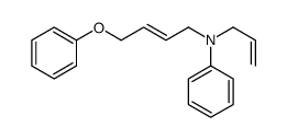 N-(4-phenoxybut-2-enyl)-N-prop-2-enylaniline Structure