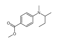 methyl 4-[butan-2-yl(methyl)amino]benzoate结构式