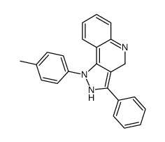 1-(4-methylphenyl)-3-phenyl-2,4-dihydropyrazolo[4,3-c]quinoline Structure