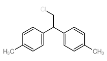 Ethane, 2-chloro-1,1-di-p-tolyl- structure